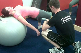Personal Trainer Oliver Ody in action, Eastbourne