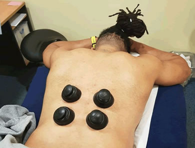 Cupping therapy with Oliver Ody, Personal Trainer